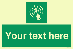 Custom sign safe condition Emergency position beacon